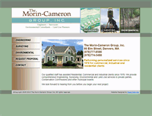 Tablet Screenshot of morincameron.com